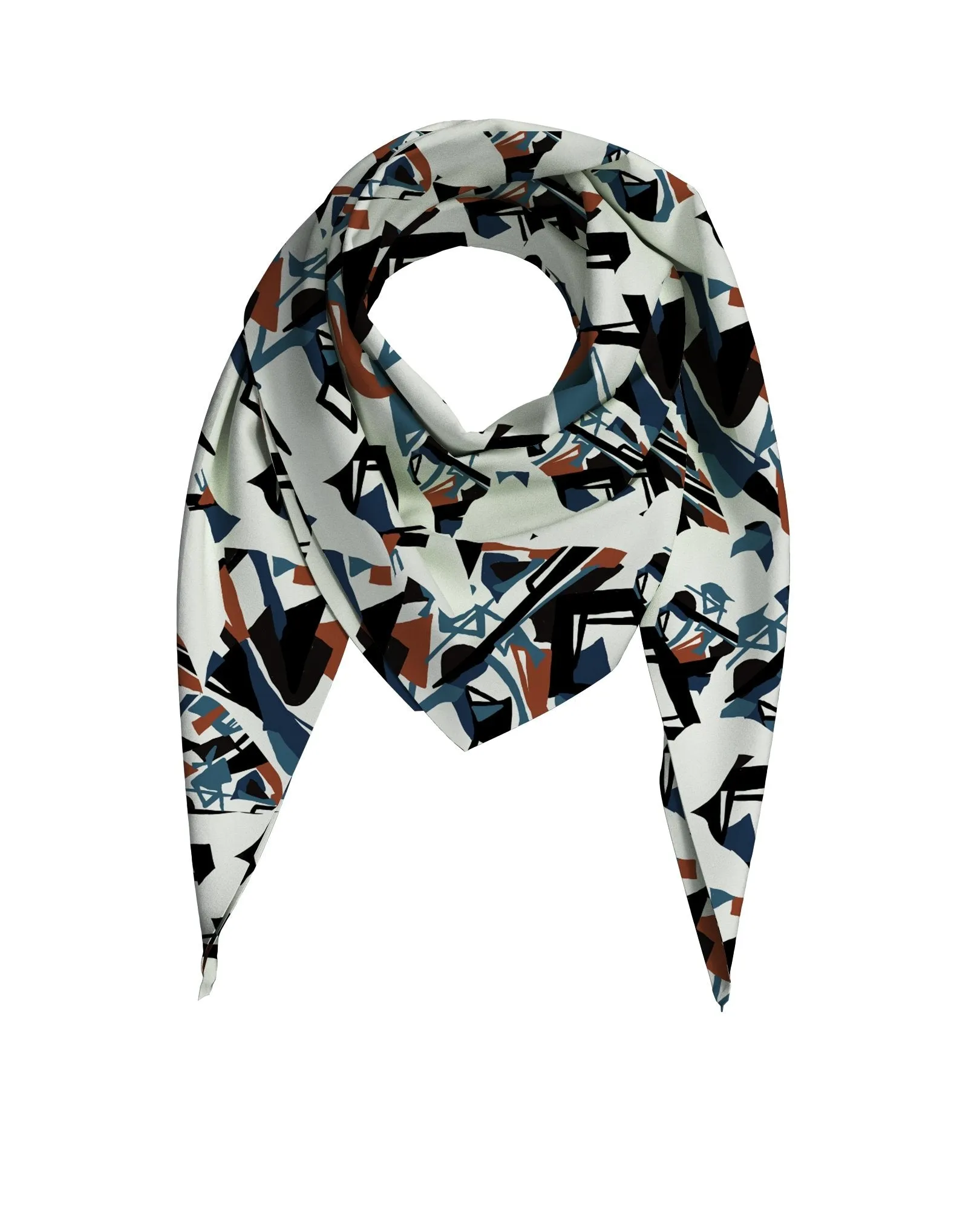 Scarf / Headwrap - NDAR White