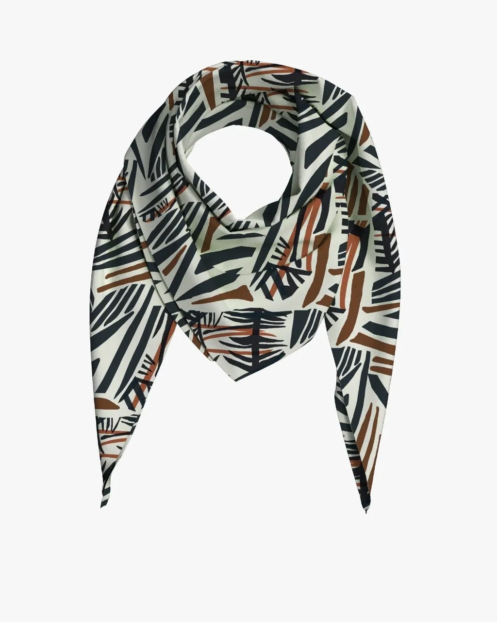 Scarf / Headwrap - ZENA White