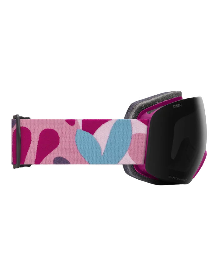 Smith Skyline Snow Goggles - Fuschia Oversized Shapes / ChromaPop Sun Black - 2022