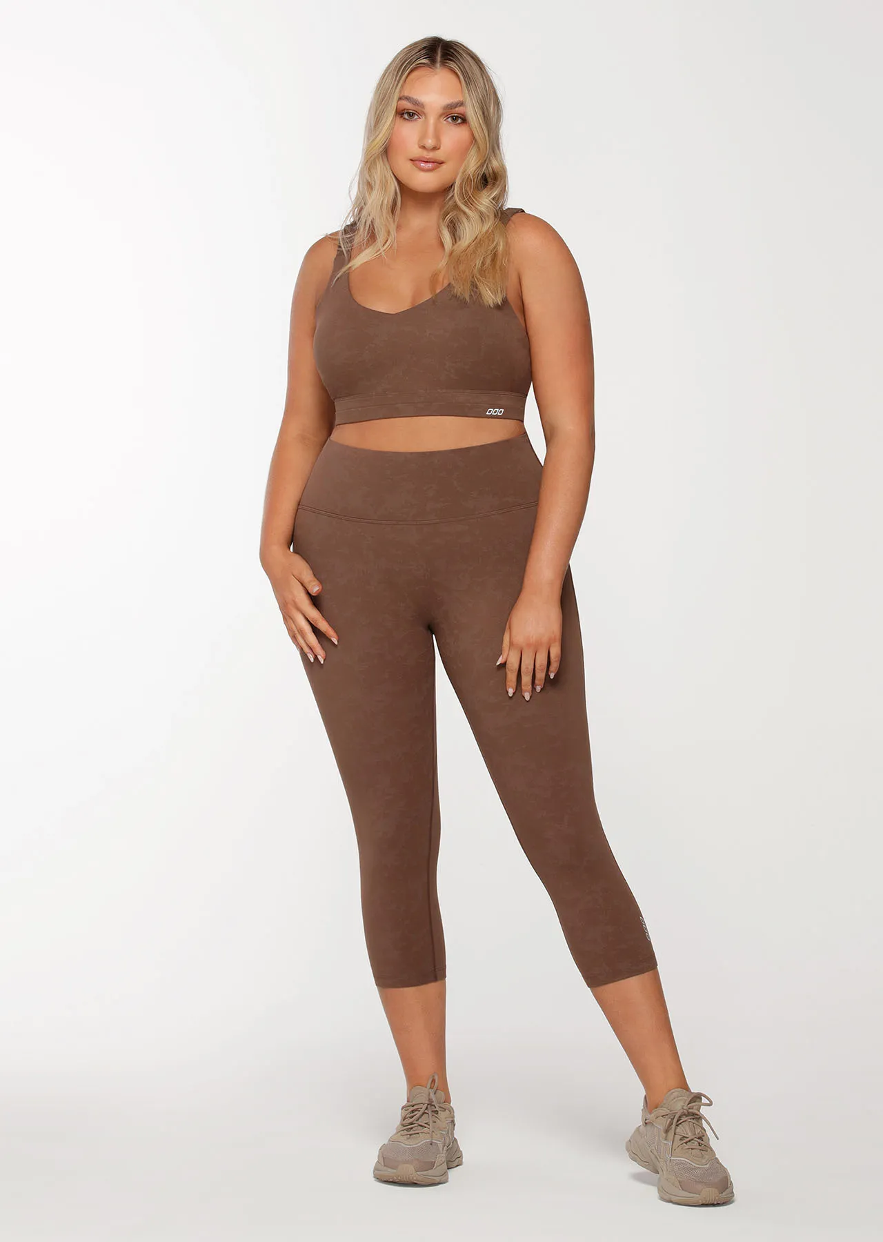 Smooth Touch 7/8 Leggings | Brown | Tights and Leggings | Lorna Jane New Zealand