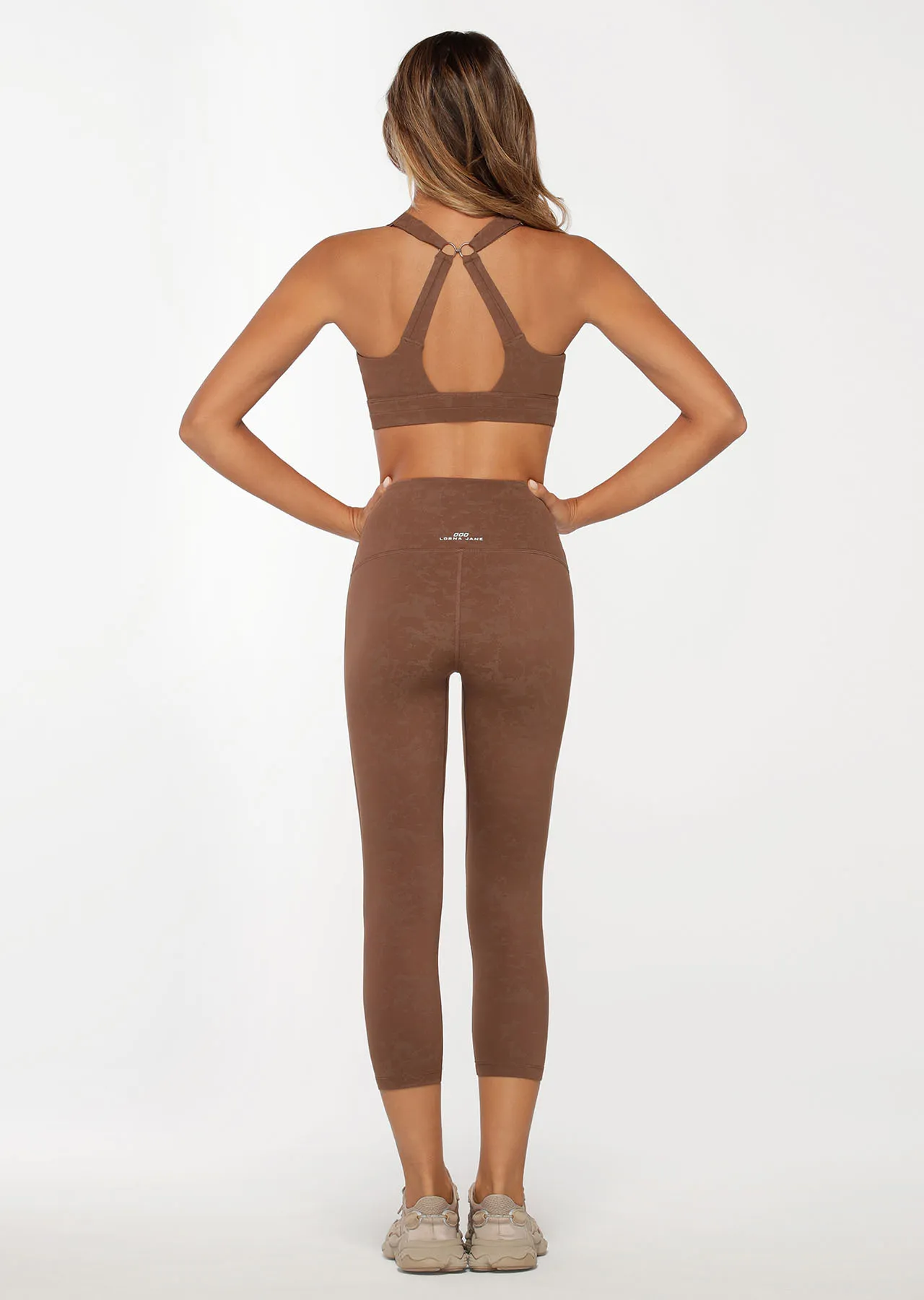 Smooth Touch 7/8 Leggings | Brown | Tights and Leggings | Lorna Jane New Zealand