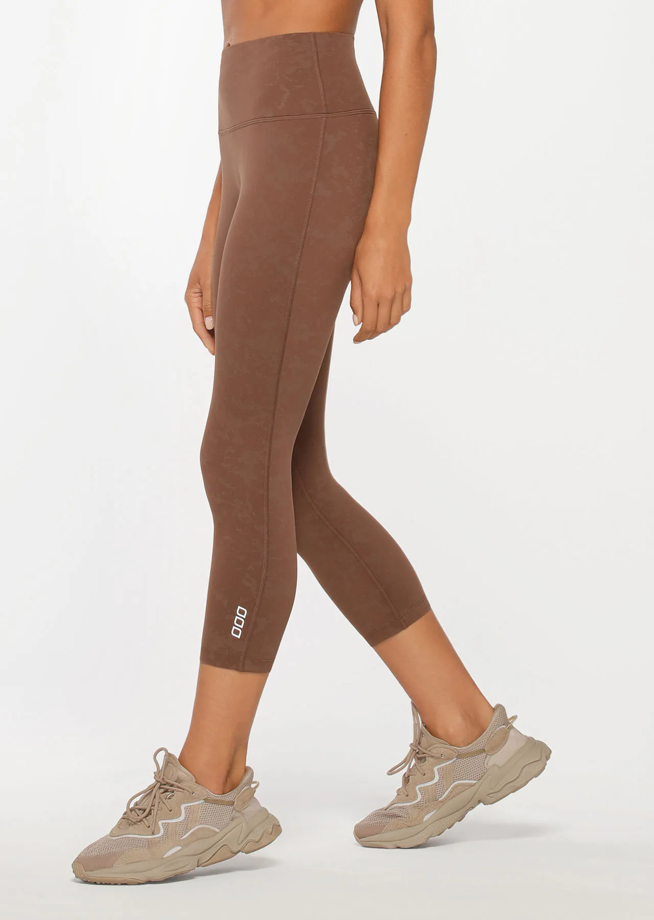 Smooth Touch 7/8 Leggings | Brown | Tights and Leggings | Lorna Jane New Zealand