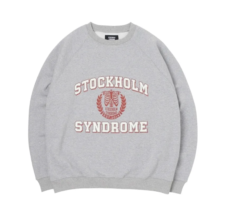 STOCKHOLM SYNDROME  |Crew Neck Unisex Street Style Long Sleeves Plain Cotton Logo