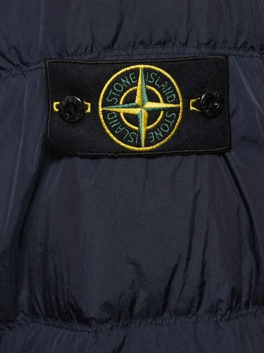 Stone Island   Hooded down jacket 