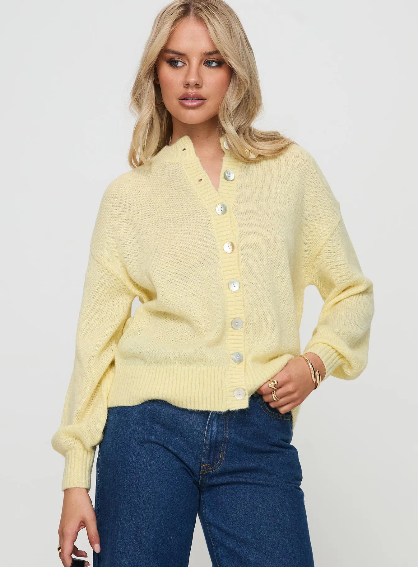 Sunbeam Cardigan Yellow