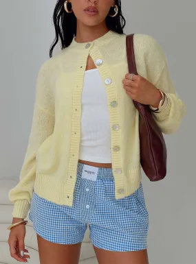 Sunbeam Cardigan Yellow