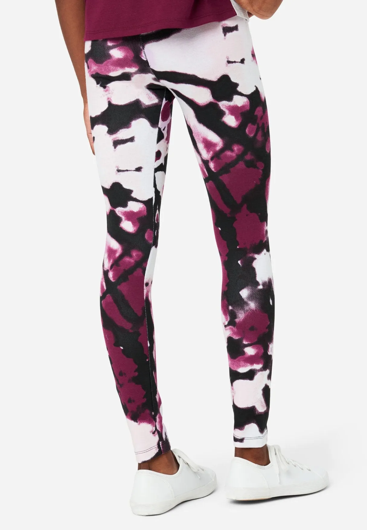 Tie-Dye Full-Length Leggings