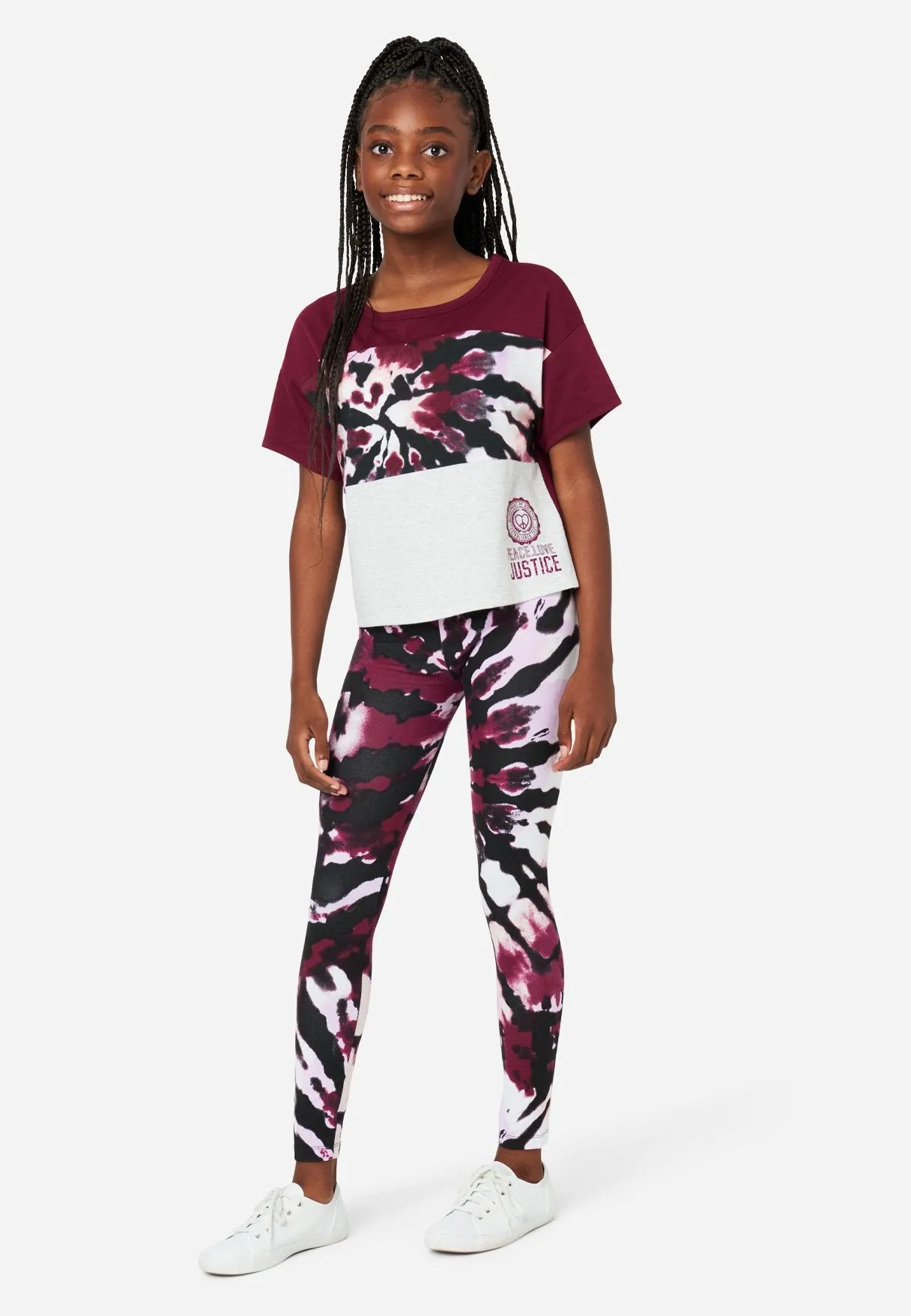 Tie-Dye Full-Length Leggings