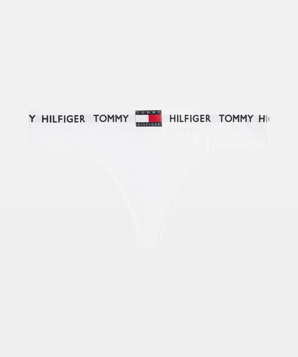 Tommy Jeans Tommy 85 Cotton Thong White