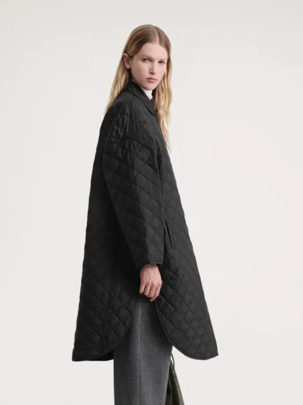 Toteme Quilted Coat | Luxury and style at your fingertips