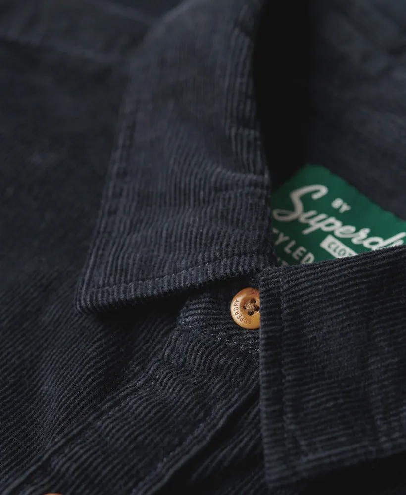 Trailsman Relaxed Fit Corduroy Shirt | Eclipse Navy