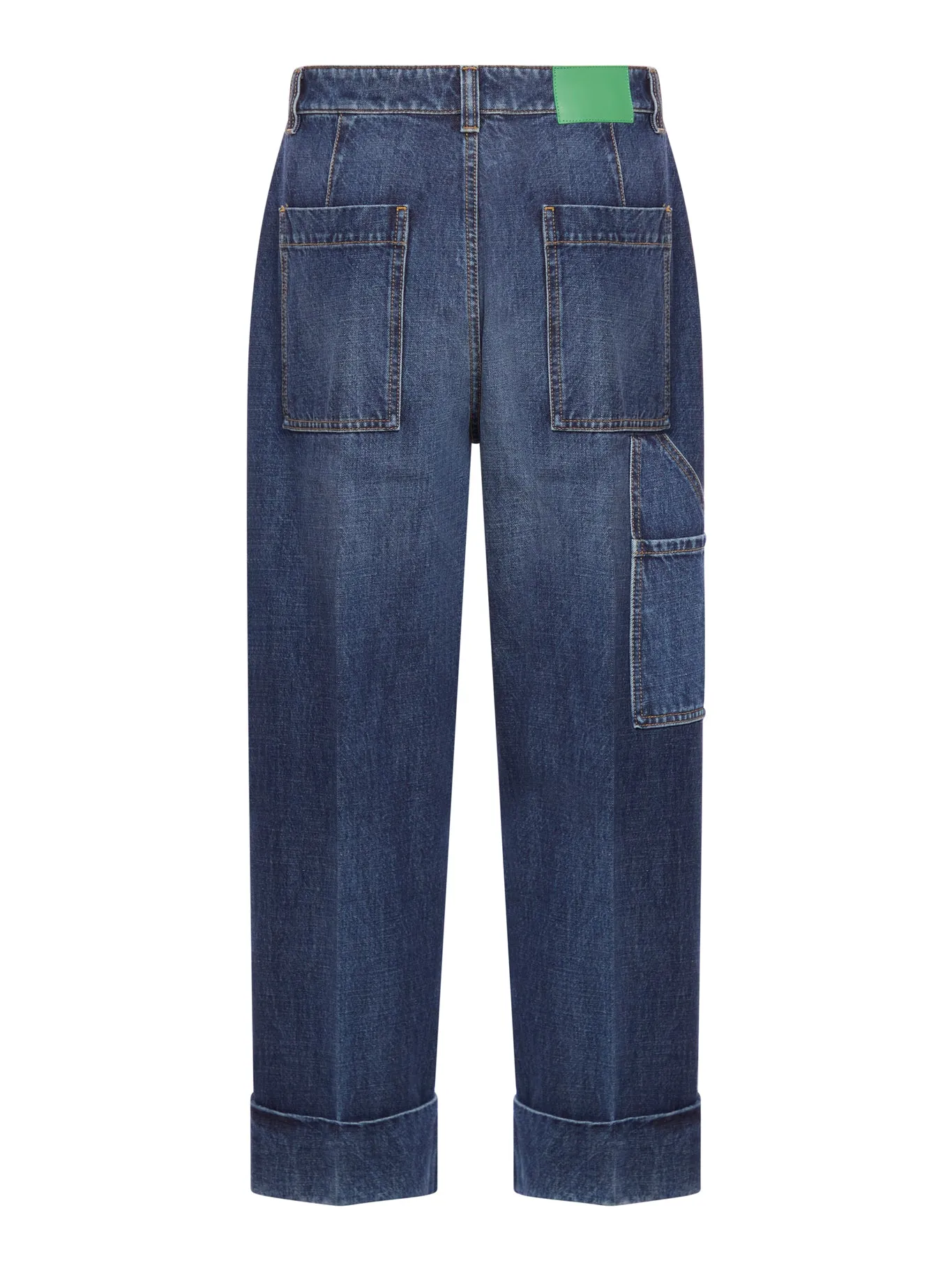 TROUSERS DENIM MEDIUM INDIGO