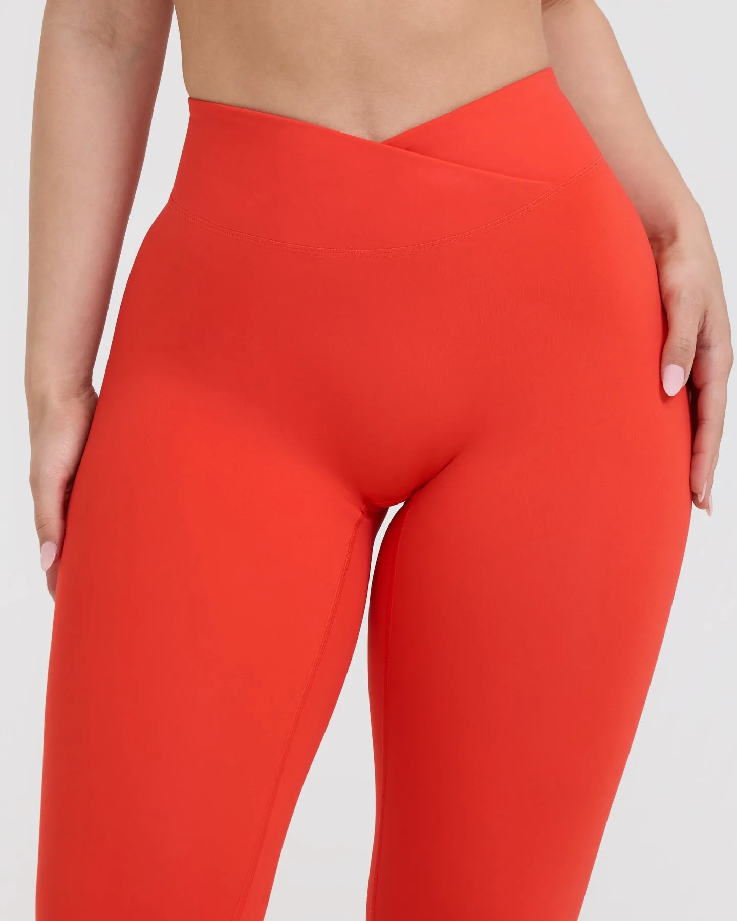 Unified Wrap Leggings | Charged Orange