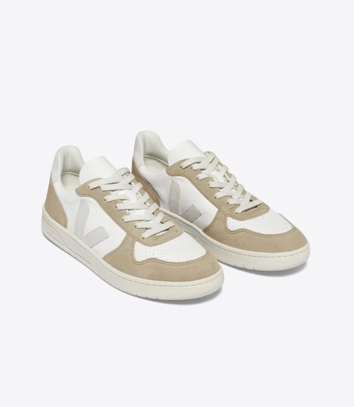 V-10 sneaker - White/Natural/Sahara