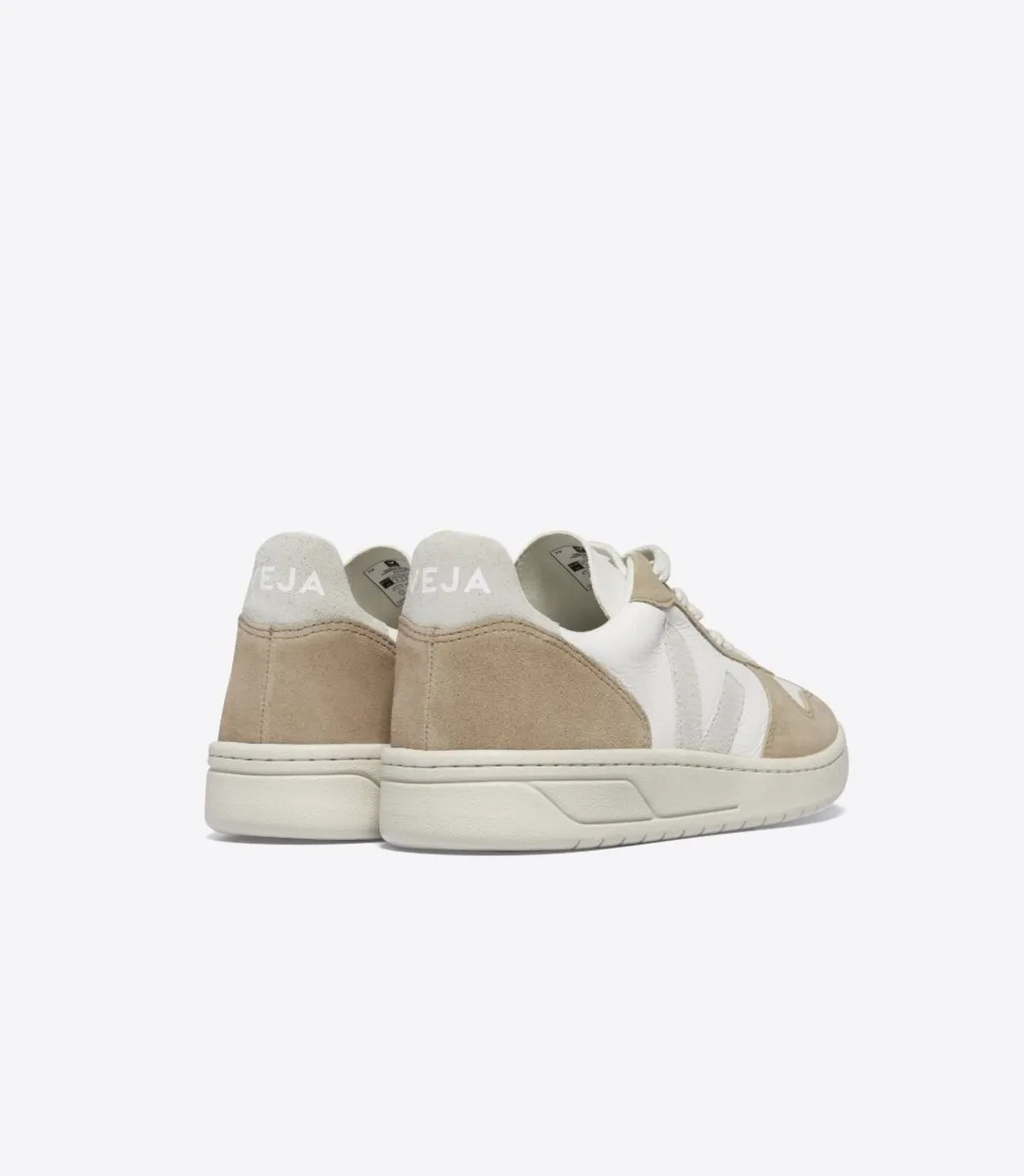 V-10 sneaker - White/Natural/Sahara