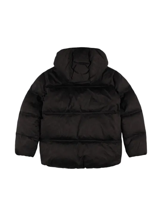 Versace   Hooded poly down jacket 