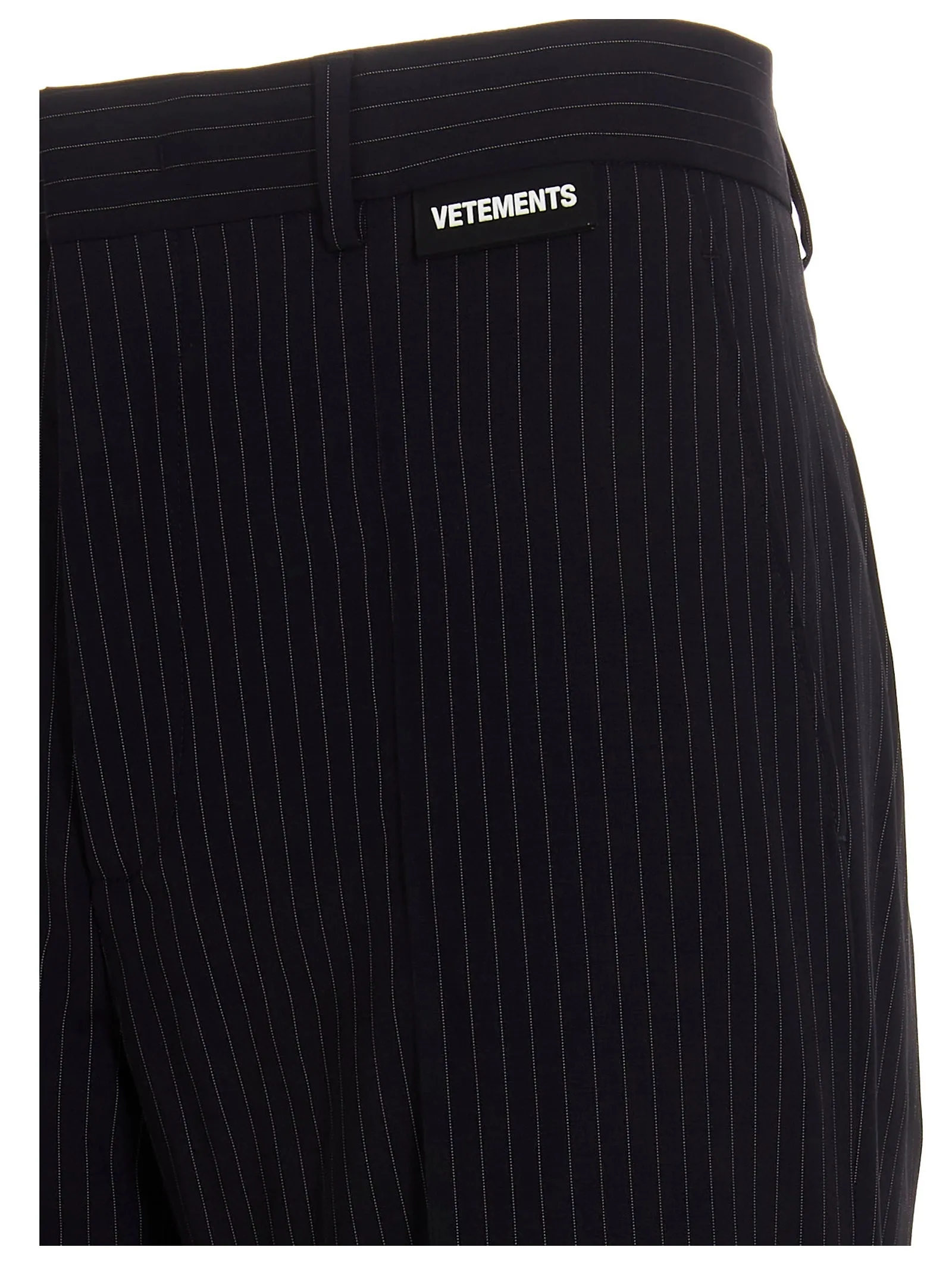 Vetements Pinstripe Tailored Trousers