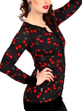 Women's Cherries Cardigan