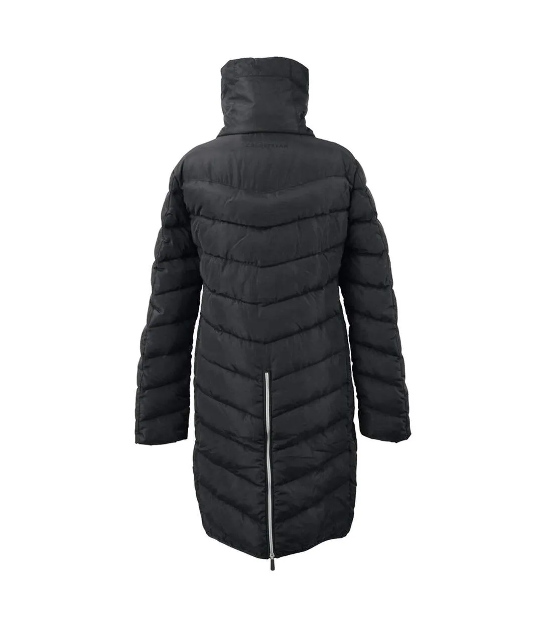 Womens/ladies kimmerston quilted coat charcoal grey Coldstream