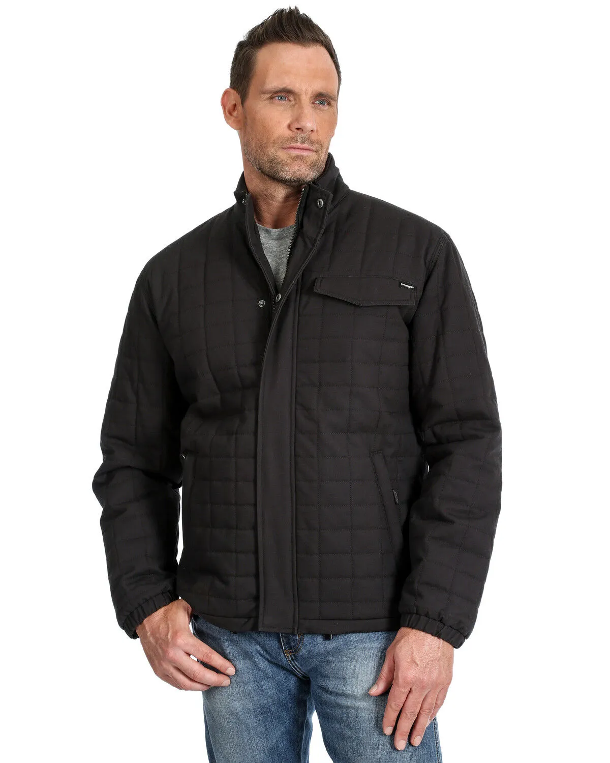 Wrangler Men's Chore Ripstop Quilted Coat