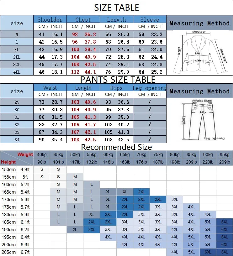 Xituodai (Jacket+Vest+Pants) Men 's Slim Fit Business Suit Men Fashion 3 Pieces Mens Blazers Tuxedos Suits Groom Best Wedding Su